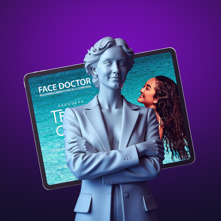 Imagem de: Case Face Doctor: Sua empresa também pode ter campanhas promocionais incríveis